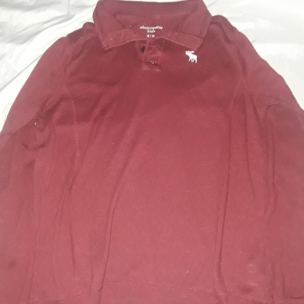 Abercrombie & Fitch Red Soft T-Shirt